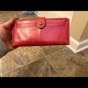 Hobo brand wallet. EUC. Dunn continental style
